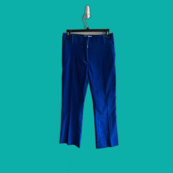 Frame Le Crop Mini Boot Velvet Trousers Size 00 - Picture 2 of 9